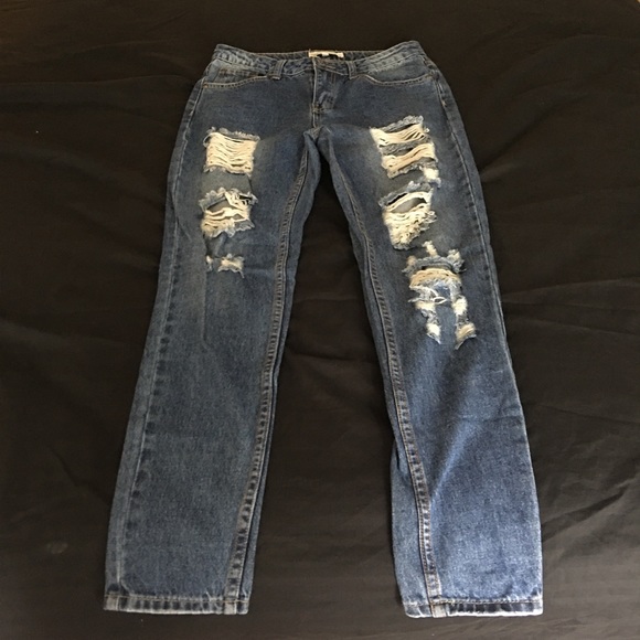 Jeans riped high waisted - Picture 2 of 7